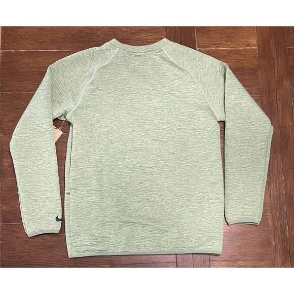 Nike Dri-Fit Golf Crew Sweatshirt Green Mens Size Small New FD5835-386 - Picture 4 of 4